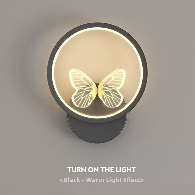 Nástenná lampa v tvare vlny do vstupných priestorov a chodieb, minimalistické ambientné osvetlenie interiéru