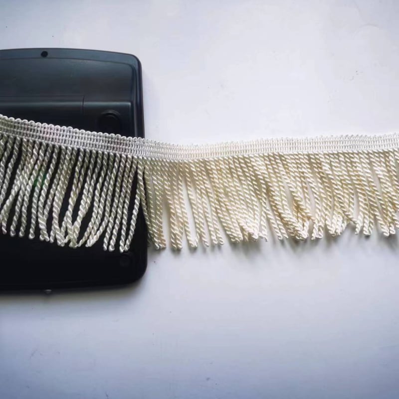 Ciucuri din rayon personalizate, 8 cm, pentru perdele, textile și accesorii din piele