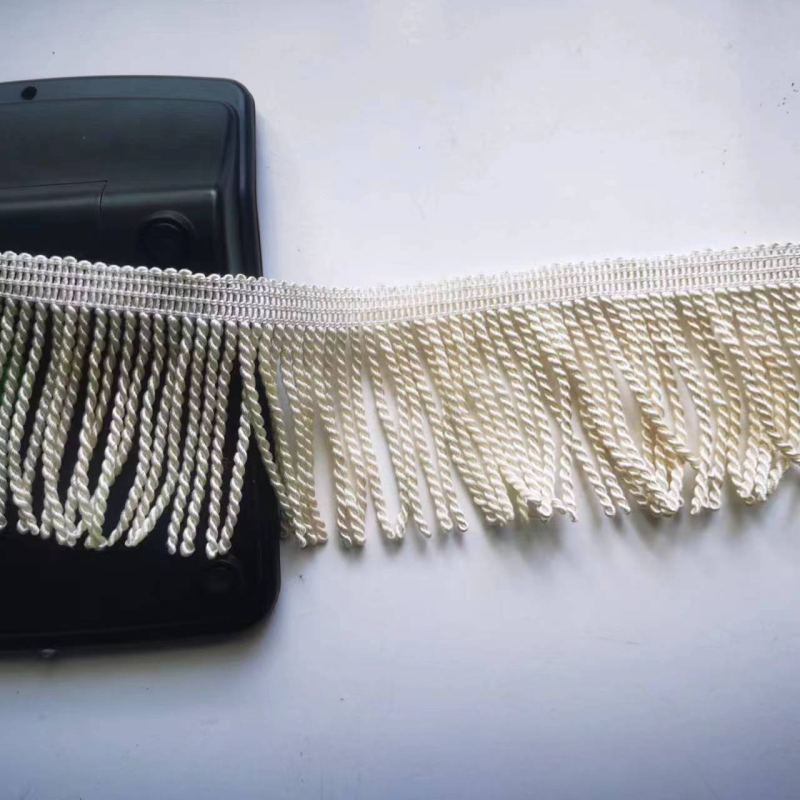 Ciucuri din rayon personalizate, 8 cm, pentru perdele, textile și accesorii din piele