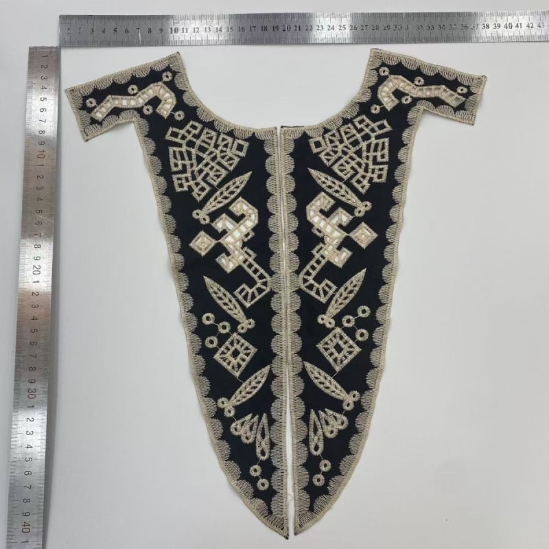 Draperie franțuzească cu dantelă brodată pe margine și dantelă solubilă în apă, huse de pernă pentru canapea, textile de casă, panglici decorative și accesorii pentru cusut