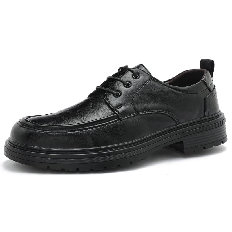 Pantofi Oxford din piele pentru bărbați, talpă moale, casual și business, antiderapante și respirabili, 2025
