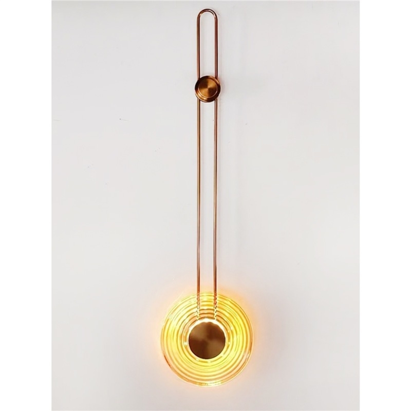 Lampă de perete modernă din sticlă cu braț lung, pentru showroom, sufragerie, perete de fundal nordic, decor pentru vilă și hotel