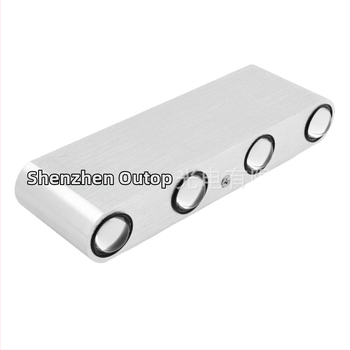 LED obdĺžniková nástenná lampa, hliník - 2W/4W/6W/8W