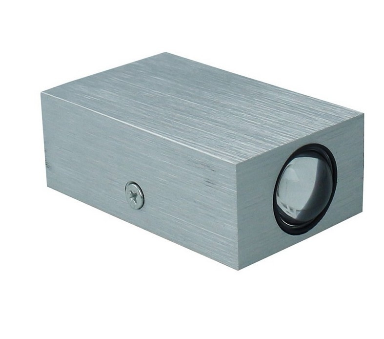 Lampă de perete LED dreptunghiulară, din aluminiu - 2W/4W/6W/8W