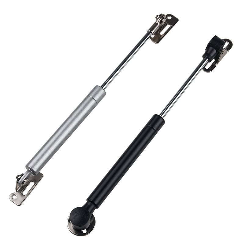 Bară hidraulică de susținere pentru uși de dulap, neagră, telescopic pentru mobilier