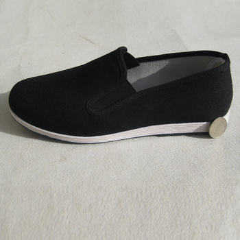 Jingye Hong pantofi de pânză roșii pentru bărbați — pantofi slip-on stil militar pentru condus, anti-alunecare, rezistenți la uzură, confortabili și respirabili