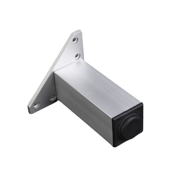 Picioare de susținere reglabile pentru țevi pătrate: picioare pentru mese, canapele și mobilier din aliaj de aluminiu, pentru dulapuri și măsuțe