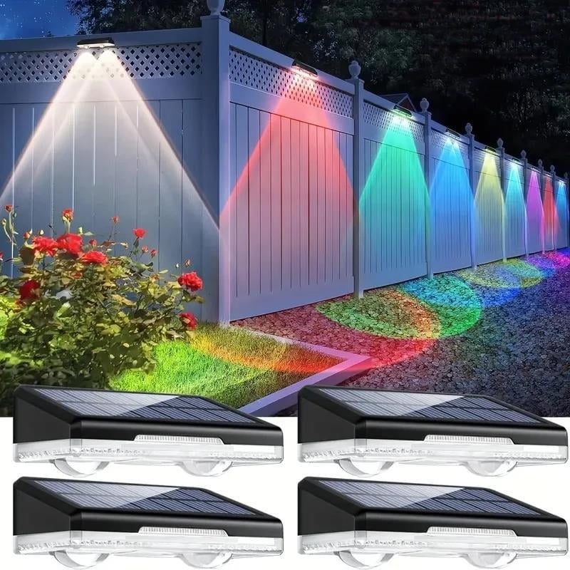 Lămpi solare de perete pentru exterior – iluminat ambiental pentru curte, grădină și balcon