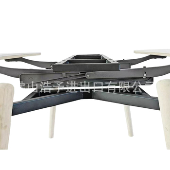 Accesorii Bounce Rail pentru masă — șine glisante pentru masă, platformă rotundă rabatabilă, raft multi-funcțional, hardware din oțel laminat la rece