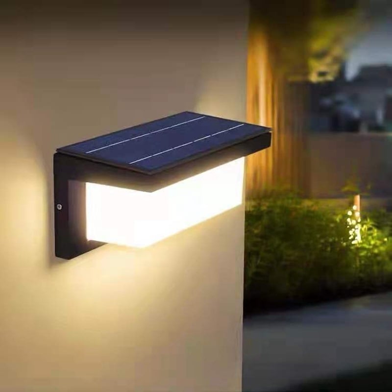 Lampă de perete exterioară LED, ultra-luminantă pentru scări, holuri, vilă, balcon rezistent la apă, poartă, curte și terasă