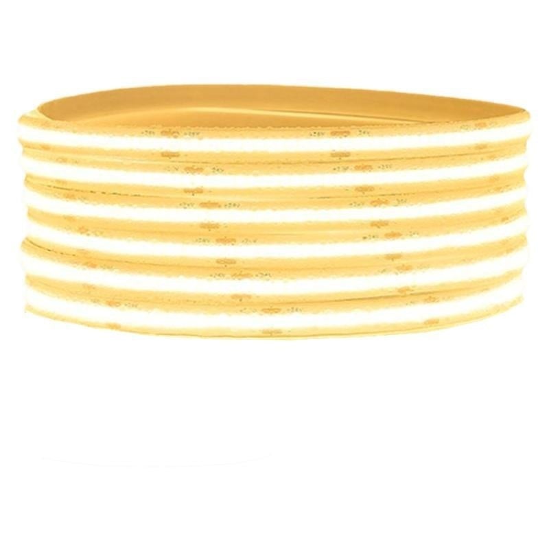 Bandă LED COB, 24V, impermeabilă pentru exterior, silicon, autoadezivă, 5 m, 120 LED, 10W