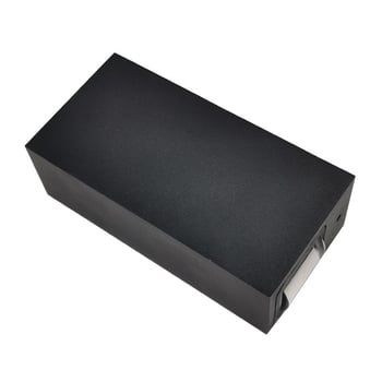 Aplică de exterior din aluminiu, LED, iluminare sus-jos, design modern minimalist, corp dreptunghiular