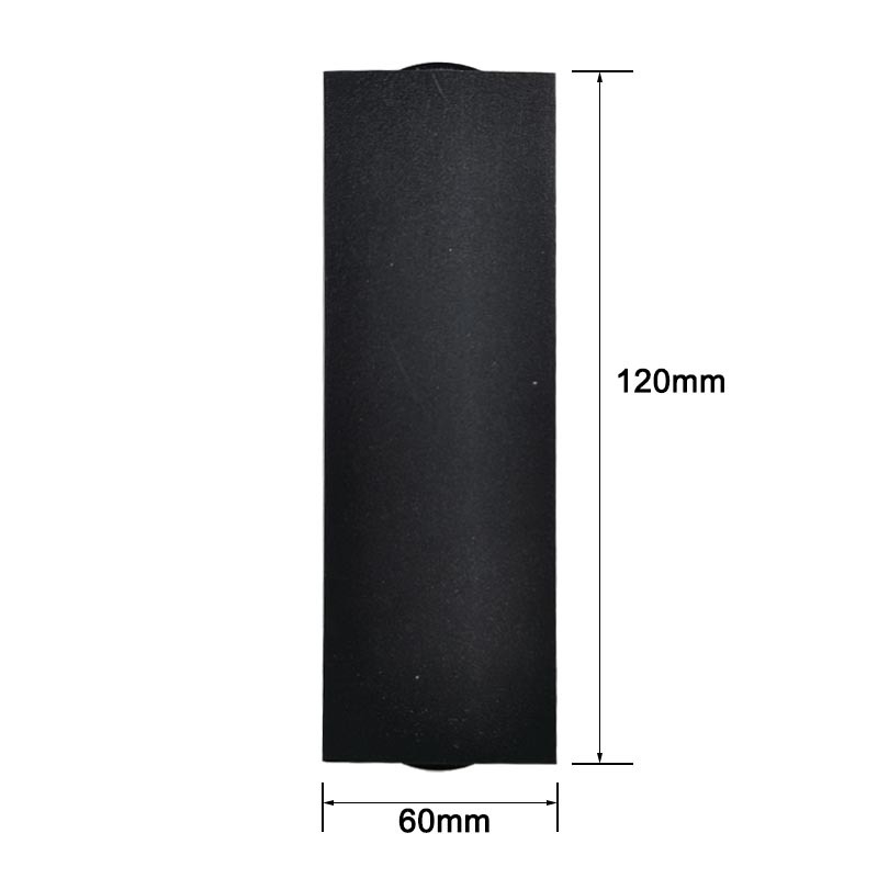 Aplică de exterior din aluminiu, LED, iluminare sus-jos, design modern minimalist, corp dreptunghiular