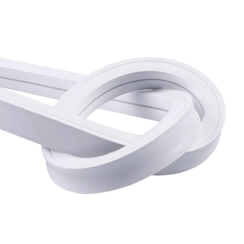 Bandă LED din silicon flexibil, bandă de iluminat încastrată, 12/24/220 V, IP65, 120 LED-uri (2835)