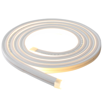 Bandă LED din silicon, 24V, impermeabilă, flexibilă, pentru montaj în tavan interior și pentru exterior