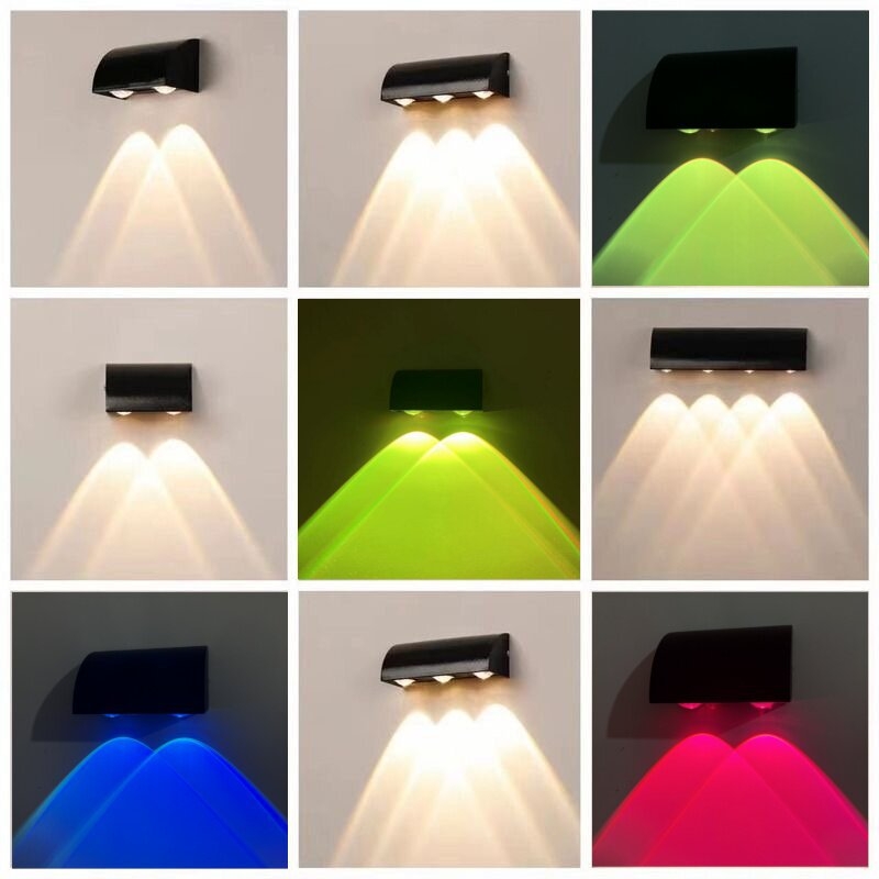 Lampa de perete LED, impermeabilă, design minimalist, pentru interior și exterior — holuri, coridoare, dormitor sau sufragerie