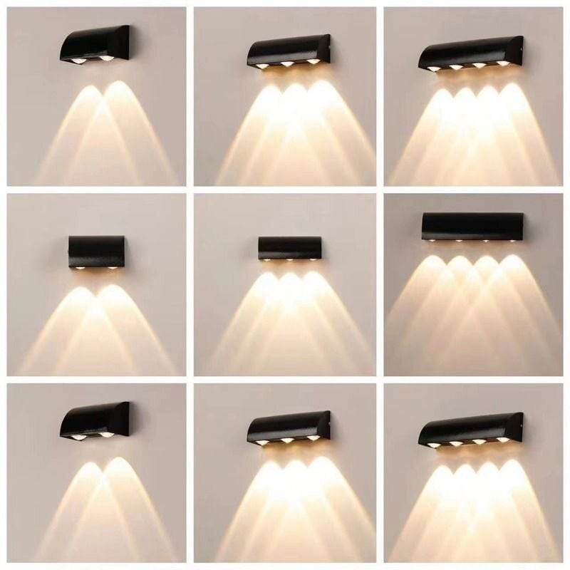 Lampa de perete LED, impermeabilă, design minimalist, pentru interior și exterior — holuri, coridoare, dormitor sau sufragerie