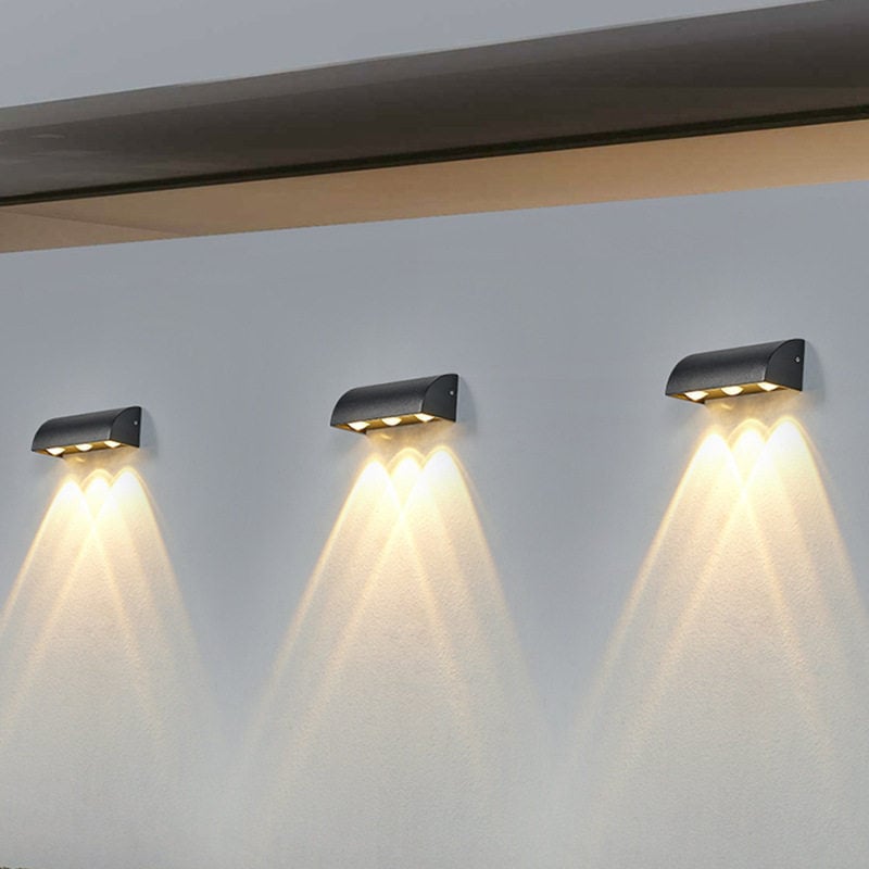 Lampa de perete LED, impermeabilă, design minimalist, pentru interior și exterior — holuri, coridoare, dormitor sau sufragerie