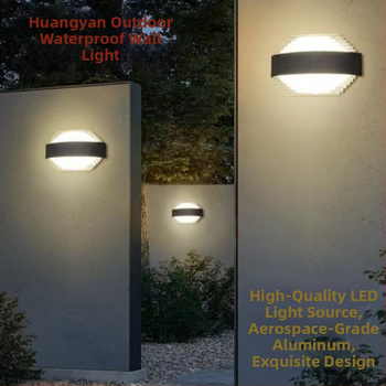 Vodotesná nástenná lampa s hore-dole orientovaným osvetlením, vysoký jas pre vnútorné aj vonkajšie prostredie