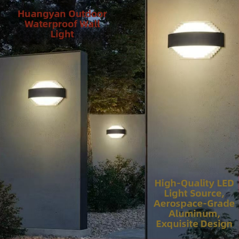 Vodotesná nástenná lampa s hore-dole orientovaným osvetlením, vysoký jas pre vnútorné aj vonkajšie prostredie