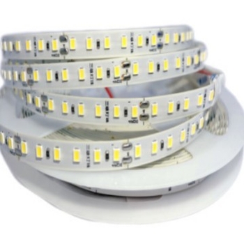 Bandă LED 24V pentru plafon și decorarea scărilor, monocromă 2835, 320 LED/m