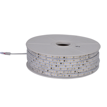 Bandă LED autoadezivă, 220V, LED-uri 2835, reglabilă, pentru interior, neimpermeabilă, fără transformator