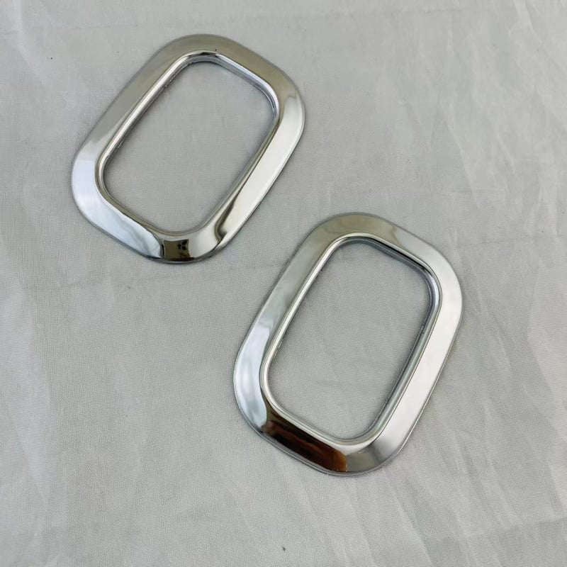 Ramă și capac pentru lumina laterală Toyota RAV4 Vios, 03-07, ABS, argintiu electroplatinat