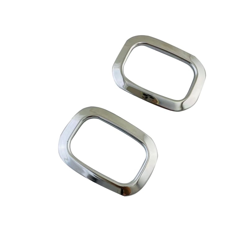 Ramă și capac pentru lumina laterală Toyota RAV4 Vios, 03-07, ABS, argintiu electroplatinat
