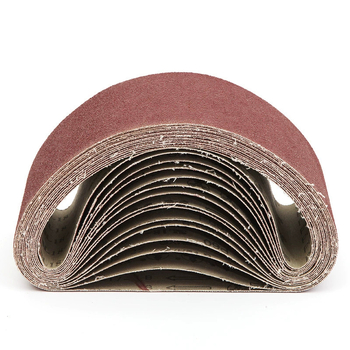 Bandă de șlefuit rezistentă la uzură 610×100 mm pentru prelucrarea lemnului și lustruirea metalelor, potrivită pentru aluminiu și cupru; abraziv: oxid de aluminiu