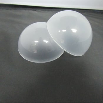 Abajur semicerc PC, diametru 96 mm, deschidere internă 95 mm, difuzor pentru iluminat
