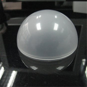 Abajur semicerc PC, diametru 96 mm, deschidere internă 95 mm, difuzor pentru iluminat