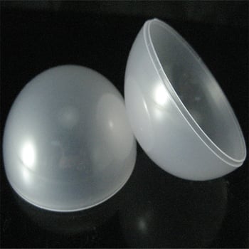 Abajur semicerc PC, diametru 96 mm, deschidere internă 95 mm, difuzor pentru iluminat