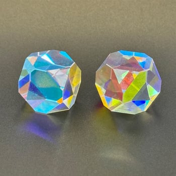 Colector solar polihedral cu 14 fețe, prismă de cristal și sticlă optic antiamprentă