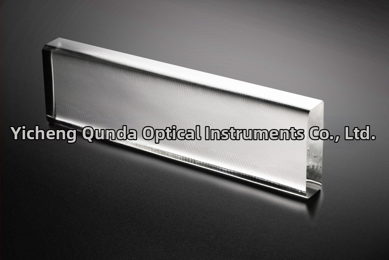 Sklenená doska optickej kvality K9, surovina na šošovky a hranoly