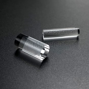 Şină ghidare a luminii din cuarț, tijă cu diametrul de 5 mm sau 10 mm, tijă oglindă, tijă laser din sticlă cilindrică K9