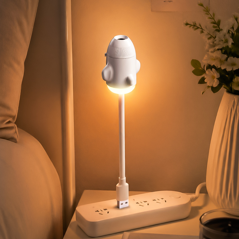 Proiector USB mini cu cer înstelat, lampă de veghe pentru dormitor, reglaj de luminozitate