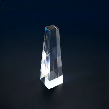 Instrument de înfrumusețare cu laser: prismă, lentilă optică personalizată, prismă de cuarț pătrată, con de ghidare a luminii, sticlă K9, transmitanță