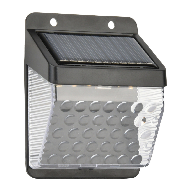 Lampa solară de exterior cu senzor de mișcare — LED impermeabil pentru grădină, scări și gard