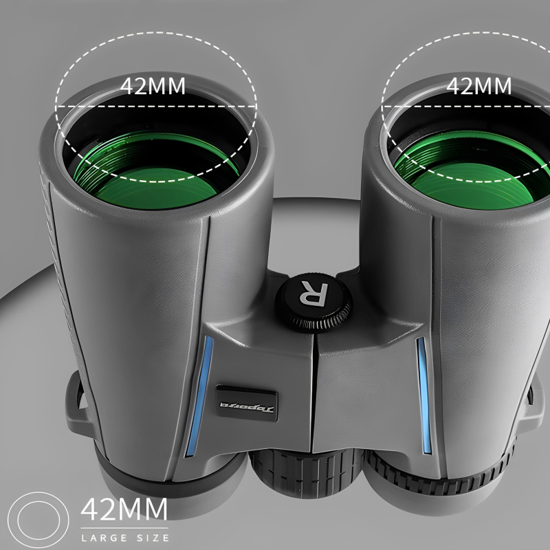 HD binokulár nagyítású, optikai stabilizációval, gyenge fényviszonyok között éjszakai látás, hordozható kültéri megfigyelés csillagászatra és koncertekre – professzionális használat