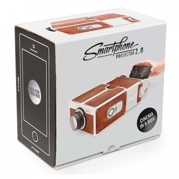 Proiector pentru smartphone 2.0 Gen II, mini-proiector compact