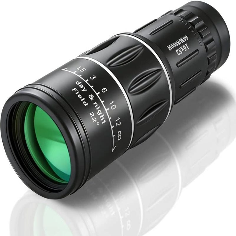Monoclu optic 16x52/10x42 – Înaltă definiție, portabil, viziune nocturnă