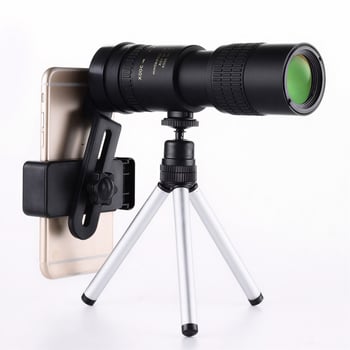 Telesco monocular cu mărire variabilă, înaltă definiție, nivel profesional, portabil pentru concerte, fotografie cu telefonul, observarea păsărilor în aer liber