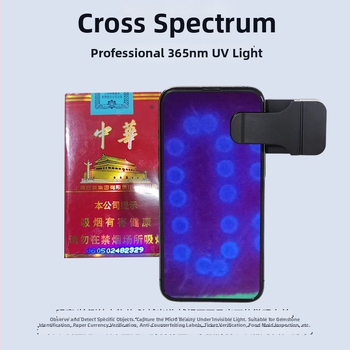 Sun Fire microscop clip USB, 200x, HD, portabil pentru telefon, lumină UV albă pentru identificarea diamantelor