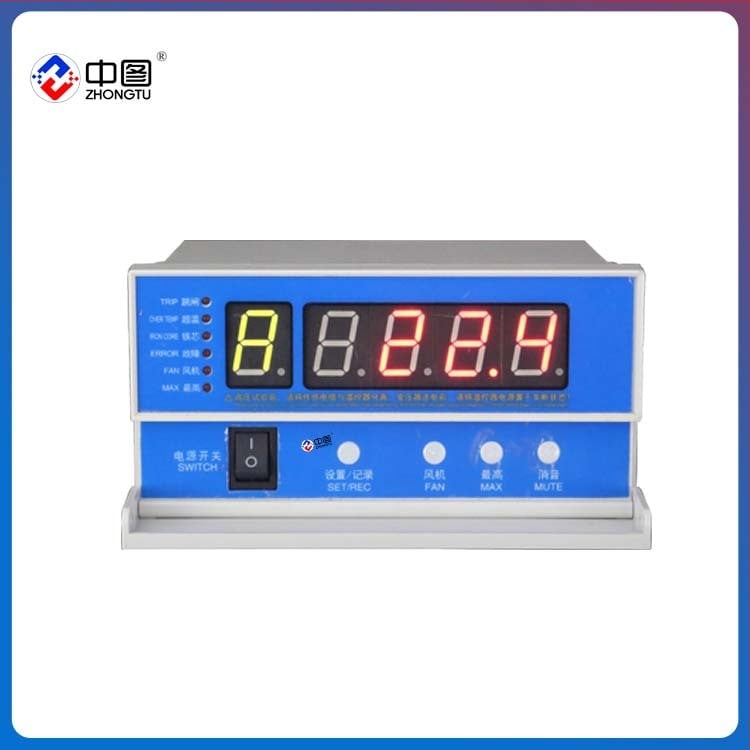 Zhongtu LD-B10-10E Termostat cu carcasă din plastic, tip uscat, control inteligent al temperaturii, montaj pe panou