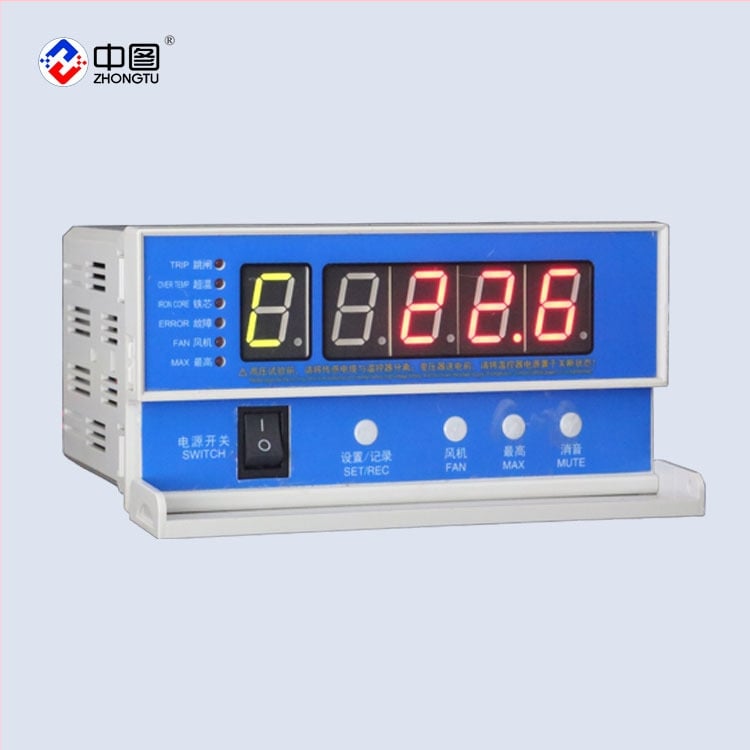 Zhongtu LD-B10-10E Termostat cu carcasă din plastic, tip uscat, control inteligent al temperaturii, montaj pe panou