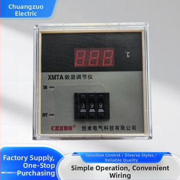 Digitálny regulátor teploty XMTA-2001 typu K, 220 V, 0 – 399 °C, montáž na panel