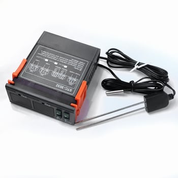 Termostat inteligent de temperatură și umiditate, 10A, cu regulator de umiditate a solului STC-3032