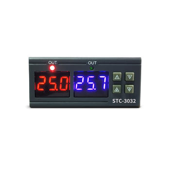 Termostat inteligent de temperatură și umiditate, 10A, cu regulator de umiditate a solului STC-3032