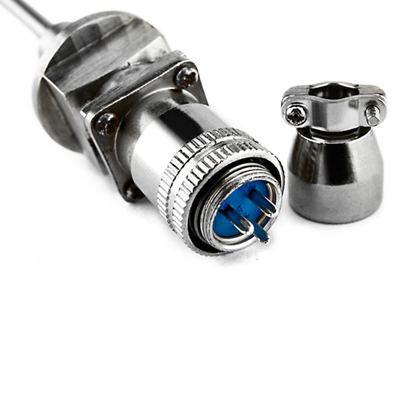 Senzor Pt100 cu conector aerian, pentru mașini de injecție și cutii de viteze