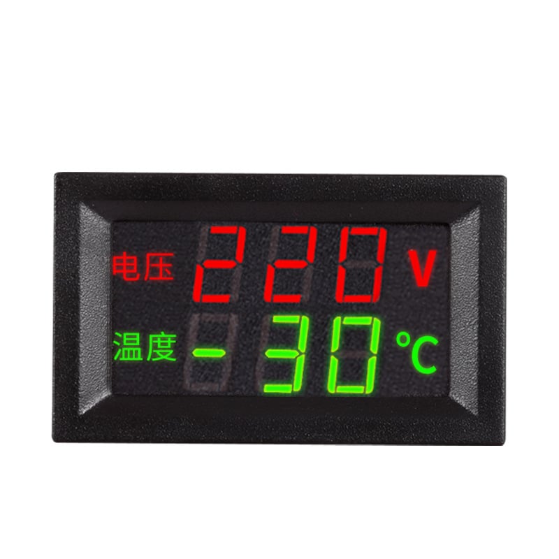 Termometru digital 220V AC, afișaj dual, senzor NTC industrial pentru măsurarea temperaturii